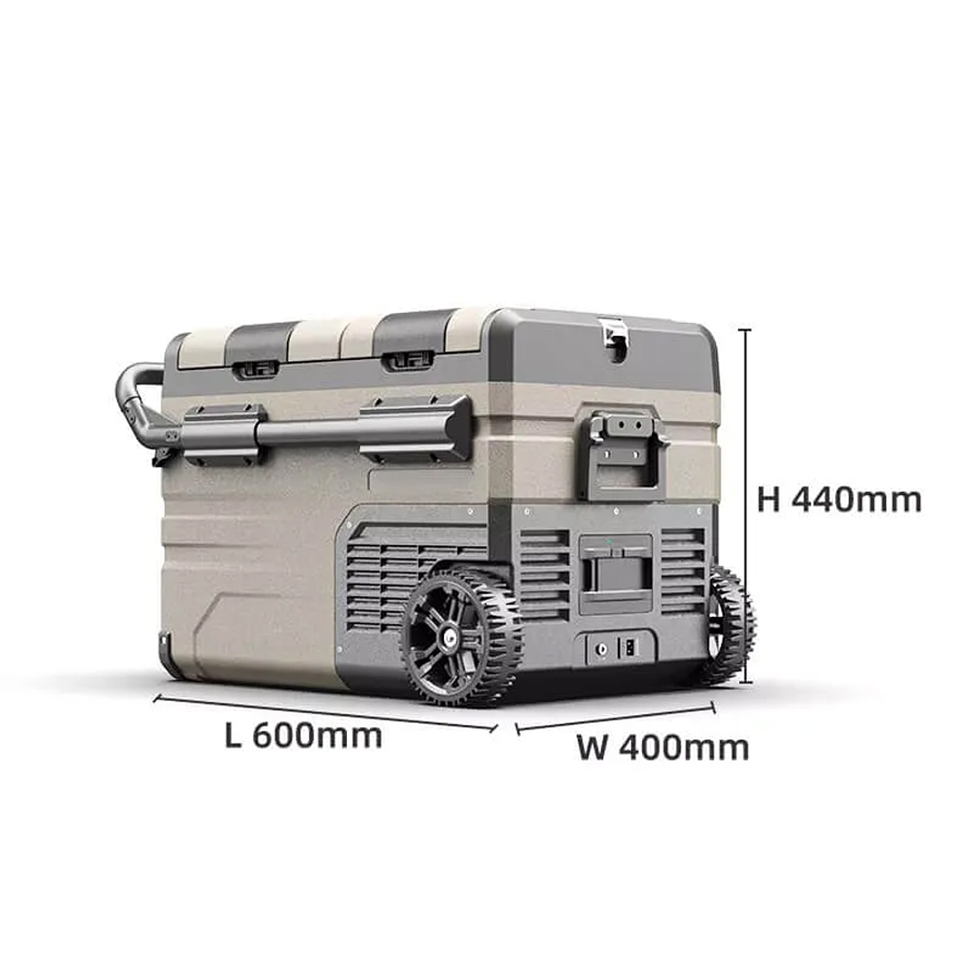 Refrigerador/Freezer Bizona portátil Alpicool TAW35 12-220V 35 litros con batería 13