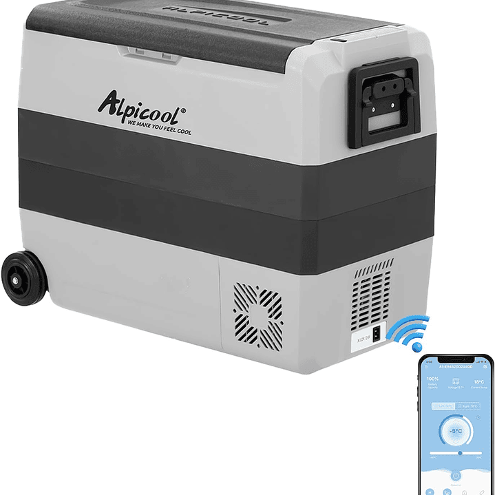 Refrigerador/Freezer Bizona portátil Alpicool T60 de 12v 60 litros 2