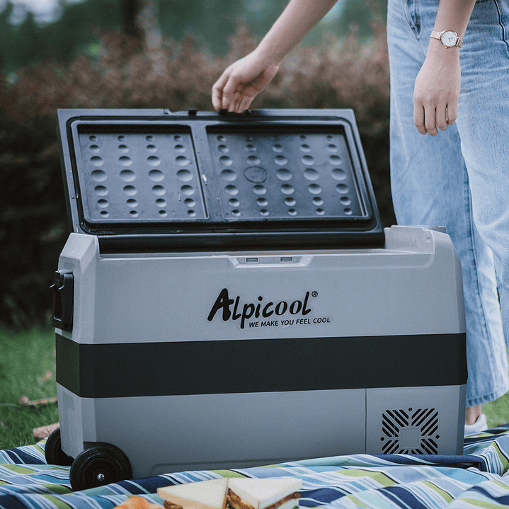 Refrigerador/Freezer Bizona portátil Alpicool T60 de 12v 60 litros 3