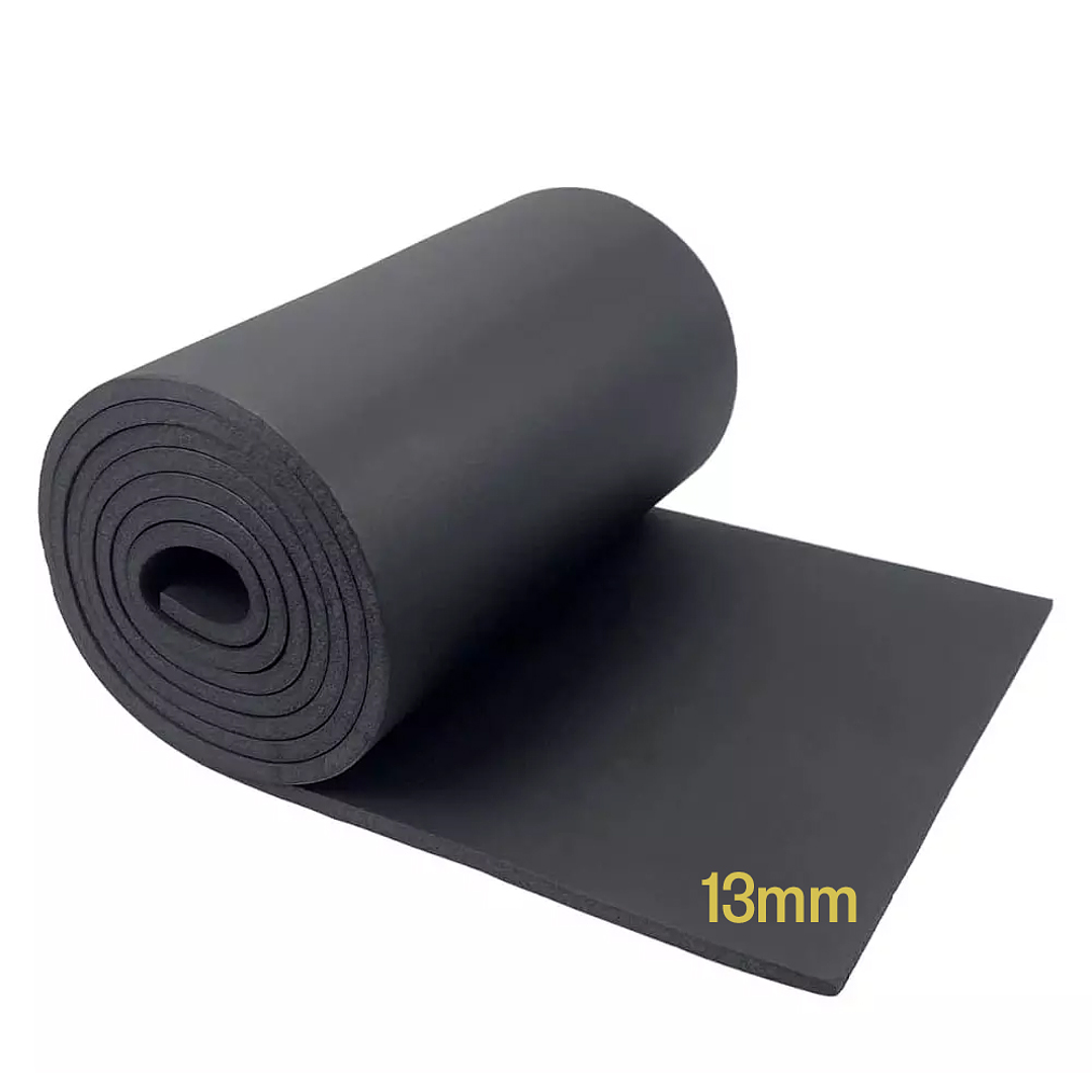 Manta espuma elastomérica para aislación 13mm (por metro) 1