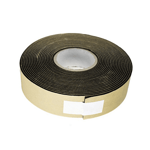 Cinta autoadhesiva de espuma elastomérica para uniones y remates