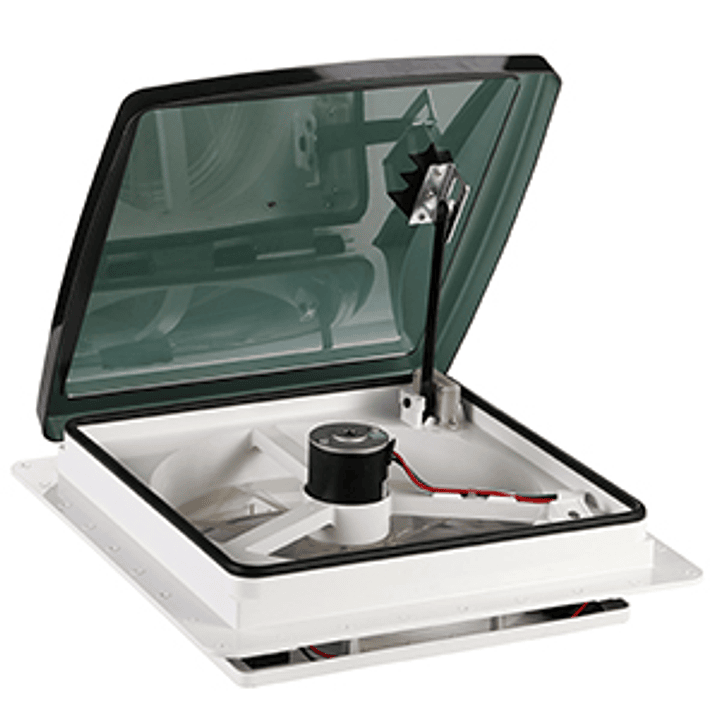 Ventilador y motor de repuesto para claraboya Ranger de 12V 7