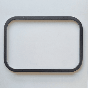 Ventana Ranger 500x350mm esquinas redondeadas sin marco interior