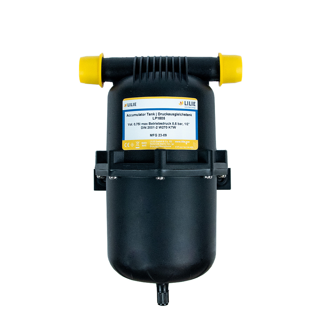 Tanque acumulador de presión de 0,75 litros LILIE GmbH 2