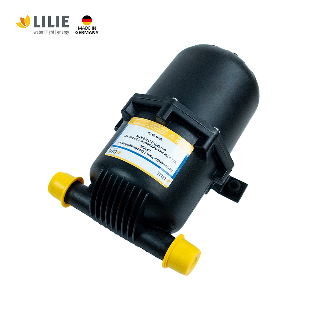 Tanque acumulador de presión de 0,75 litros LILIE GmbH 1