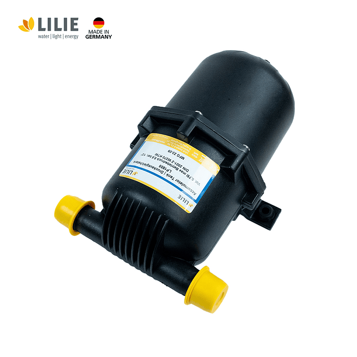 Tanque acumulador de presión de 0,75 litros LILIE GmbH 1