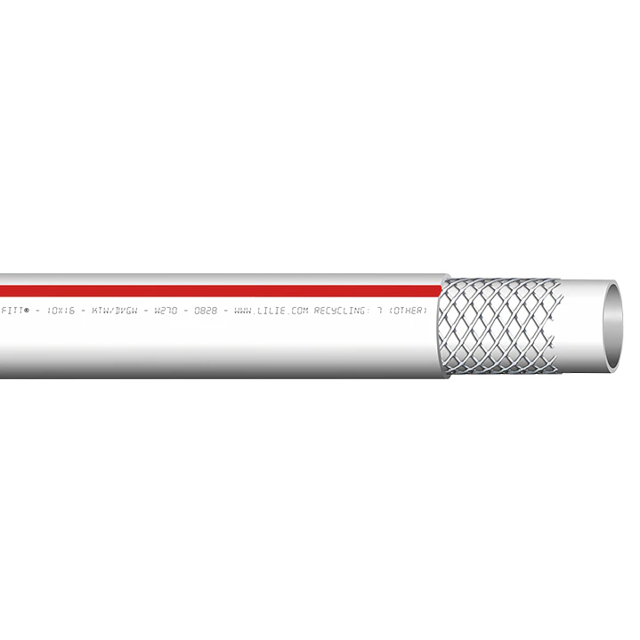 Manguera para agua caliente Ø10mm/Ø16mm 4 metros con abrazaderas de resorte 3