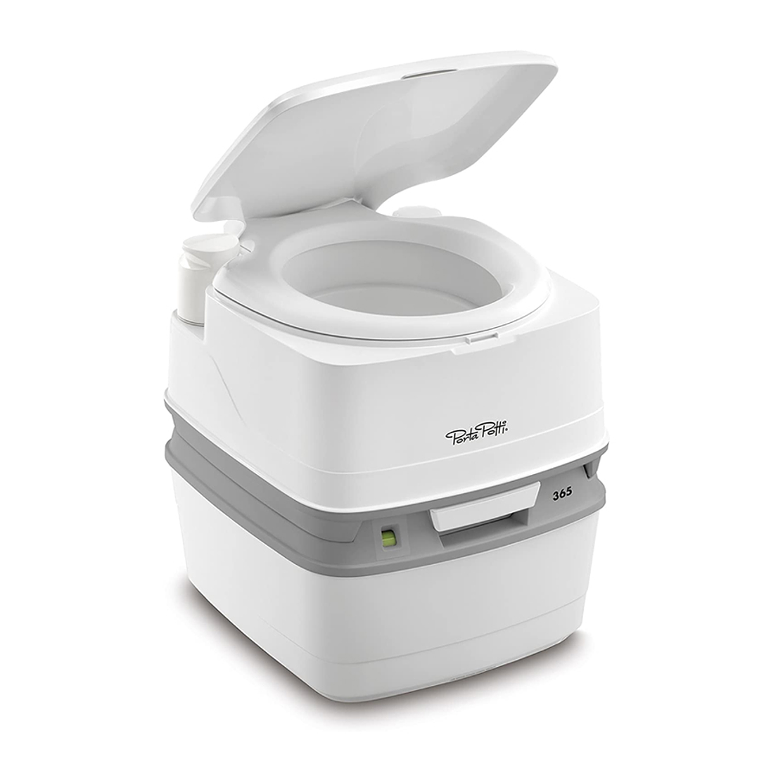 Conjunto de Baño Portátil Thetford 21L + Lavamanos Portátil ViveCampers + Disgregantes Aqua Kem 1L 2