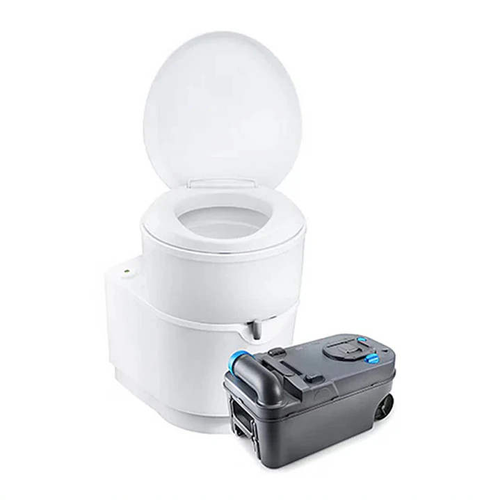 Baño Cassette Thetford C223-S 18 litros con asiento giratorio 1