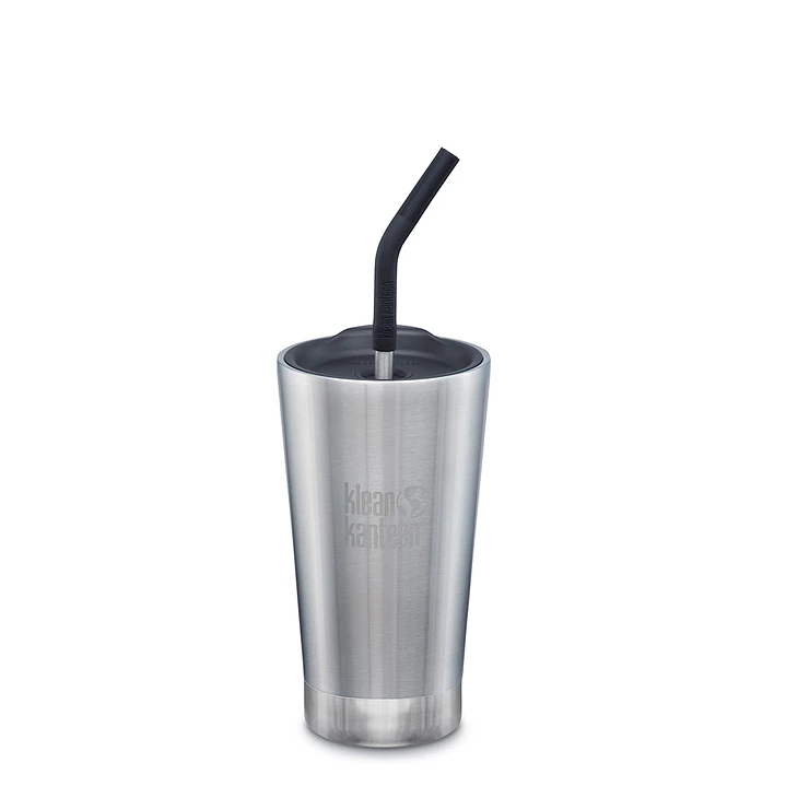 Tumbler Térmico con tapa con bombilla 473ml Aluminio 1