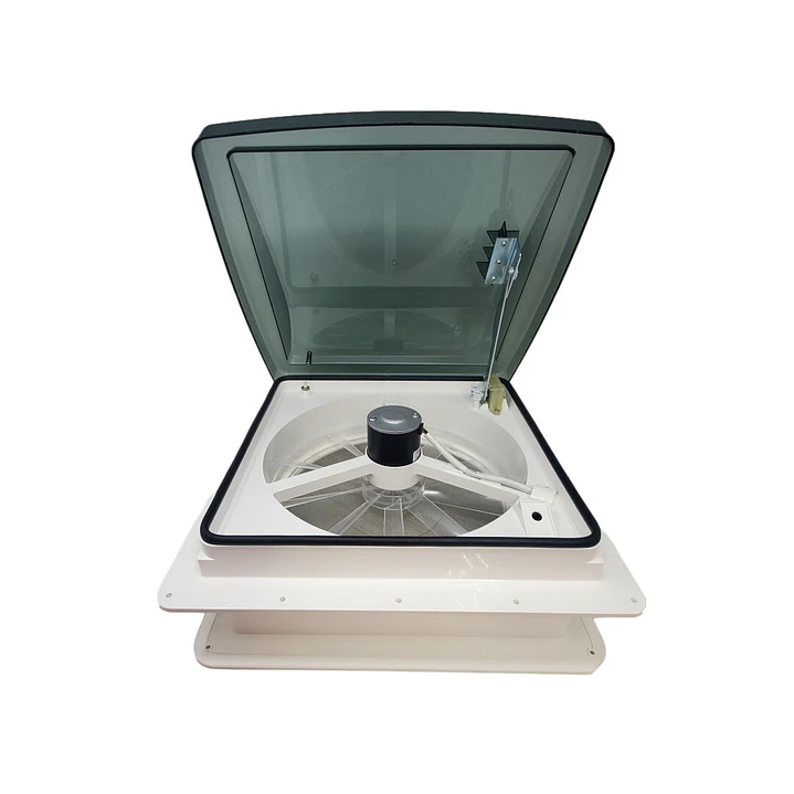 Claraboya 360x360mm con extractor y ventilador 3 potencias 3