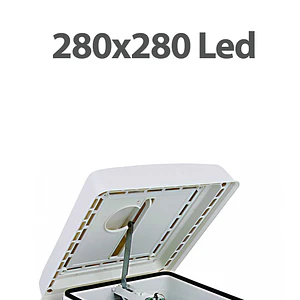 Tapa de repuesto para claraboya Ranger 280x280Led