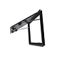 Ventana Ranger 700x300mm esquinas rectas sin blackout - Miniatura 1