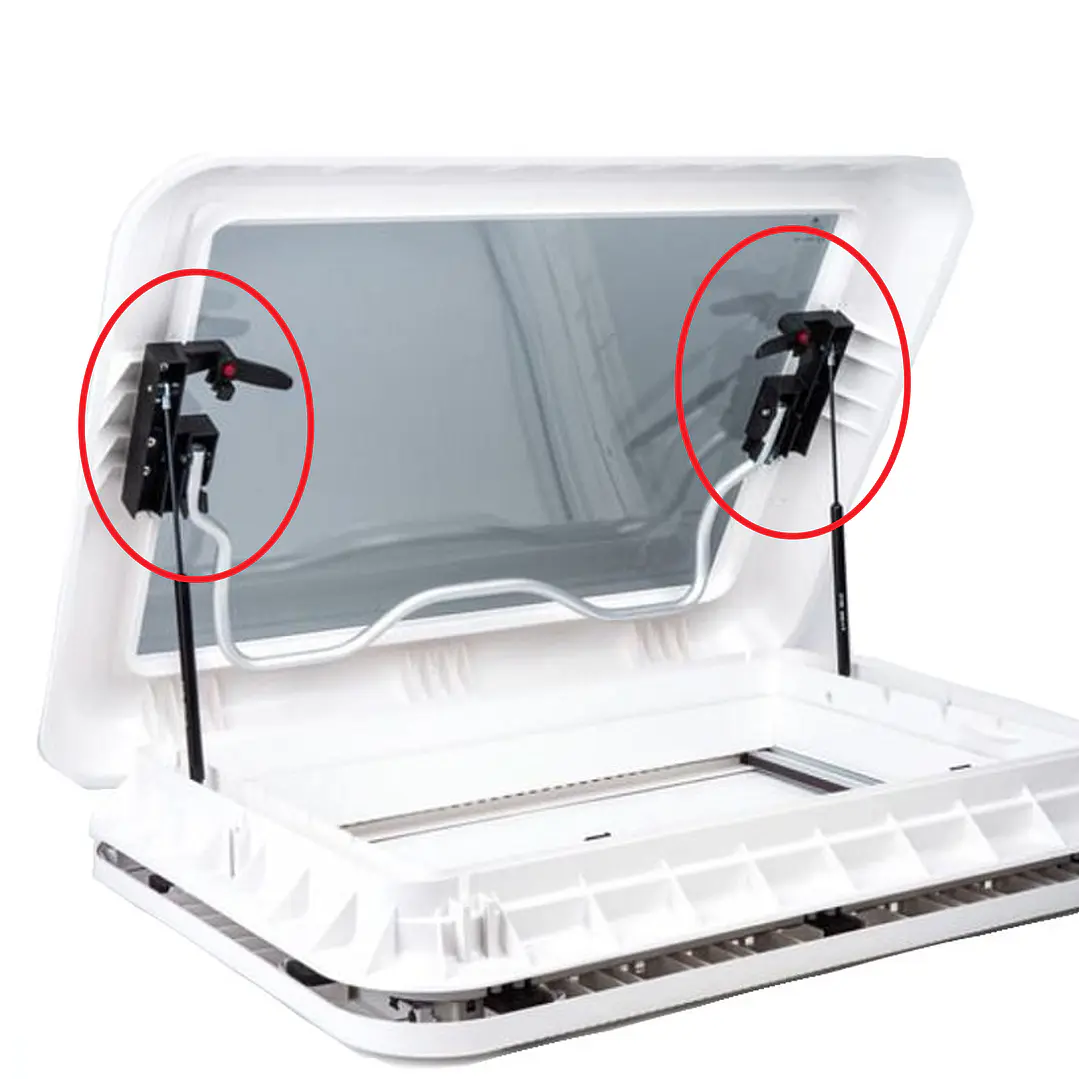 Pestillos (par) para claraboyas Ranger 450x400/400x600/700x500mm 2