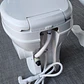 Baño Seaflo descarga gravedad a pedal incluye rociador para casa rodante - Miniatura 14