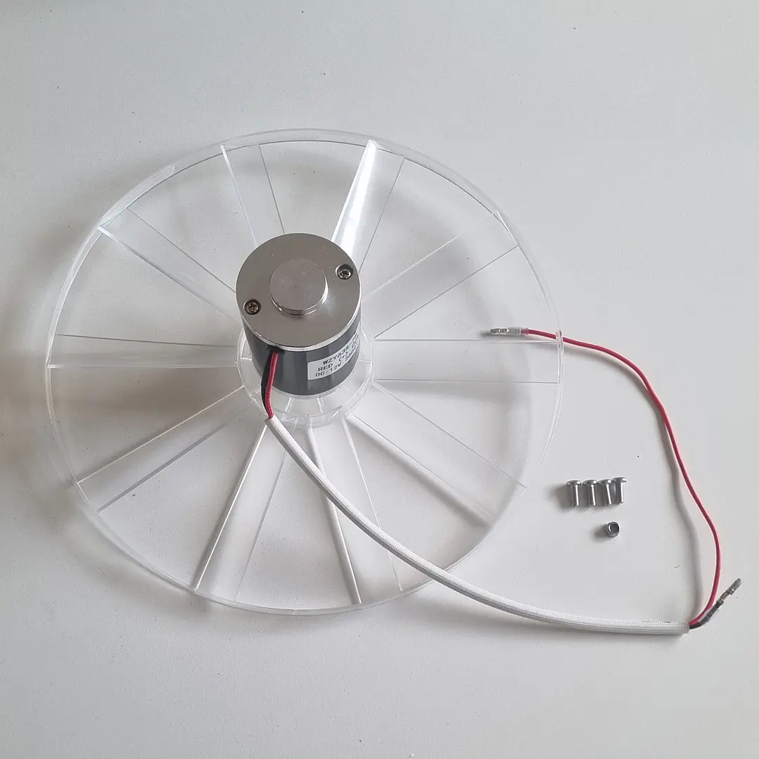 Ventilador y motor de repuesto para claraboya Ranger 360x360 4