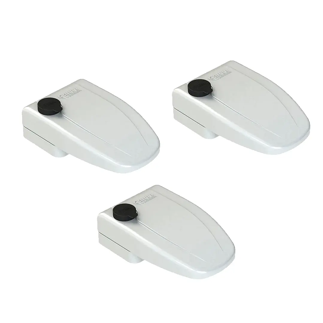 Set de 3 Cerraduras Fiamma Safe Door Frame misma llave 1