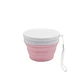 Bowl rosado plegable pequeño con tapa 550ml - Miniatura 1
