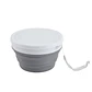 Bowl gris plegable grande con tapa 950ml - Miniatura 1