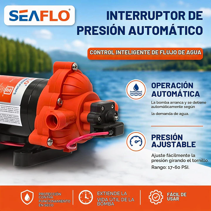 Bomba de agua 10.6L | 45PSI serie 33 3