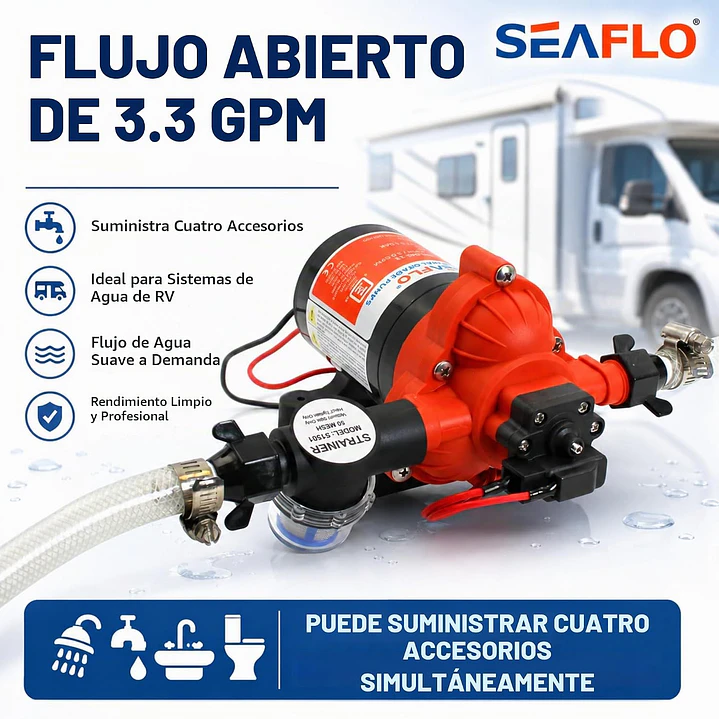 Bomba de agua 10.6L | 45PSI serie 33 4