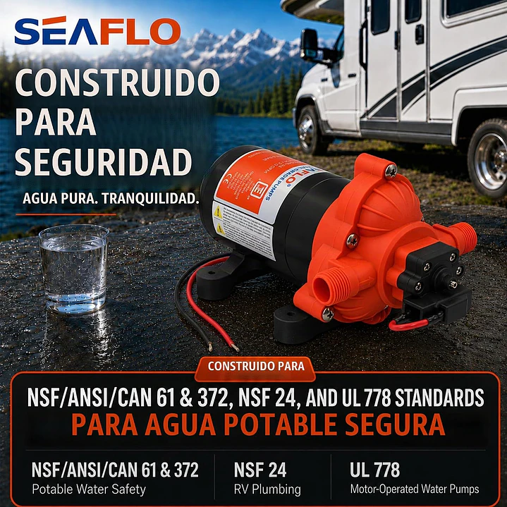Bomba de agua 10.6L | 45PSI serie 33 7