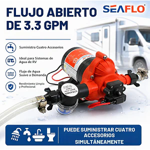 Bomba de agua 11.3L | 45PSI serie 33