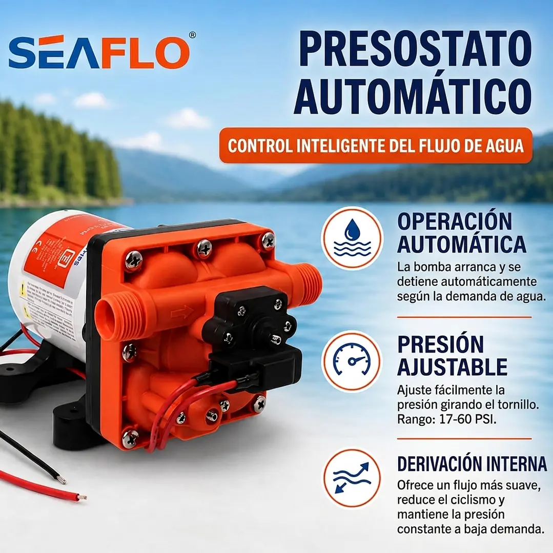 Bomba de agua 7,6L | 35PSI serie 42 4