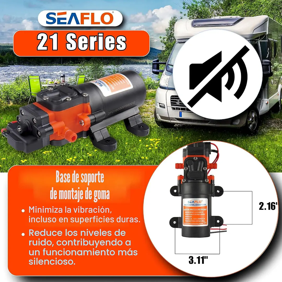 Bomba de agua 4.5L | 35PSI serie 21 4