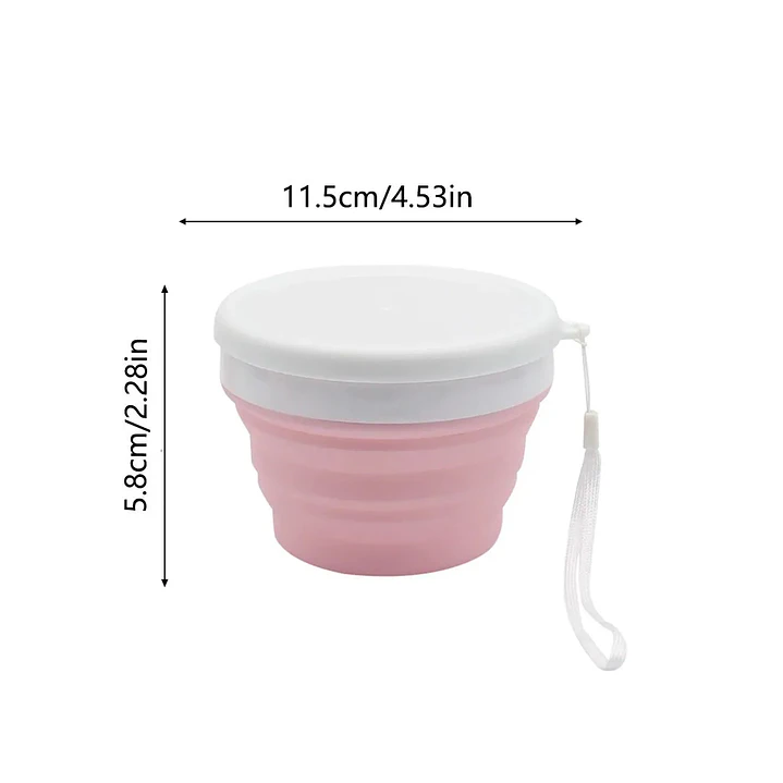 Pack 2 bowls plegables rosado el segundo gratis 4