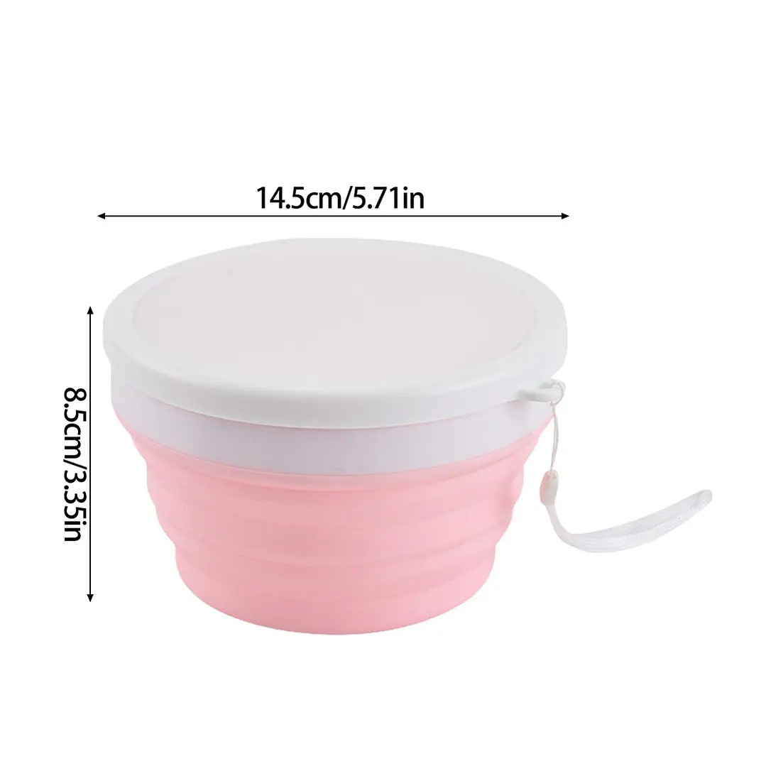 Pack 2 bowls plegables rosado el segundo gratis 3