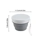 Pack 2 bowls plegables gris el segundo gratis - Miniatura 4
