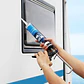 Adhesivo Sellador en Poliuretano Fulltec 300ml para ventanas - Miniatura 2