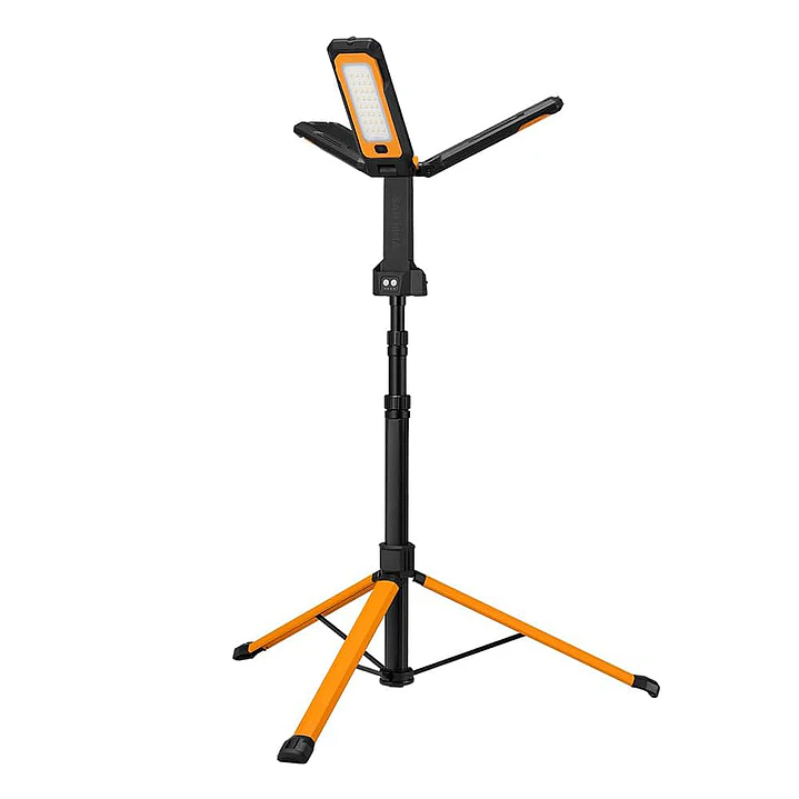 Lámpara LED telescópica portátil con batería recargable de litio 1