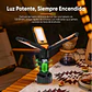 Lámpara LED telescópica portátil con batería recargable de litio - Miniatura 3