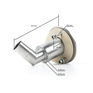 Escape acero inoxidable para calefactor diesel