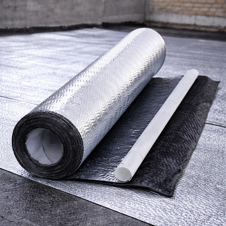 Membrana aluminizada autoadherente de butilo 1