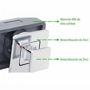 Cerradura para muebles Push Lock cuadrada