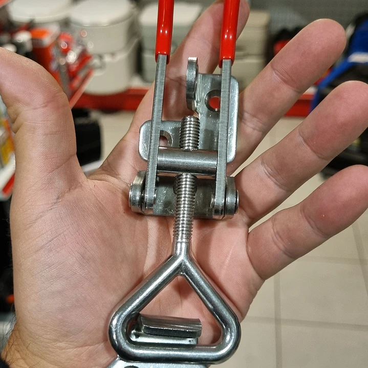 Seguro de palanca en acero inoxidable tipo 