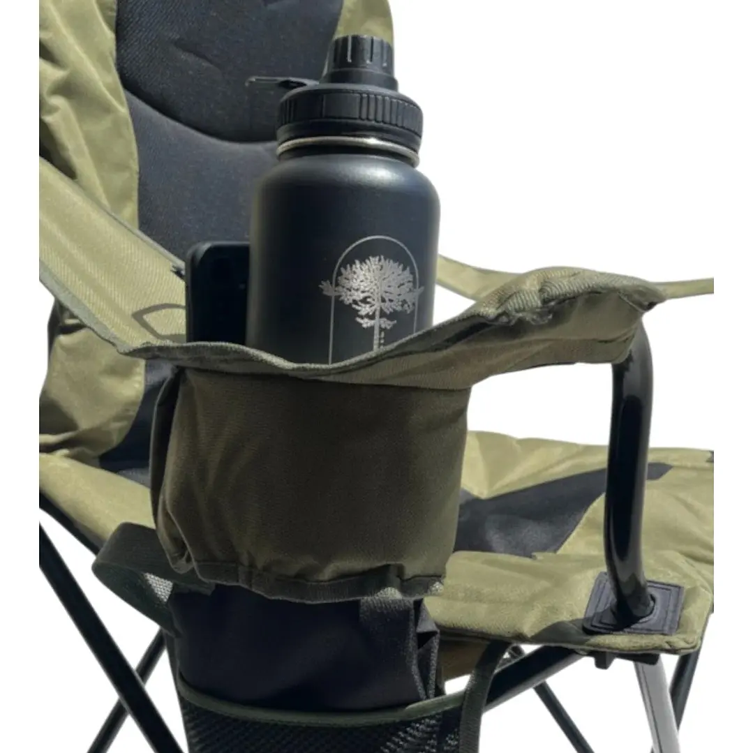 Silla Plegable Camping Reforzada y Acolchada 7