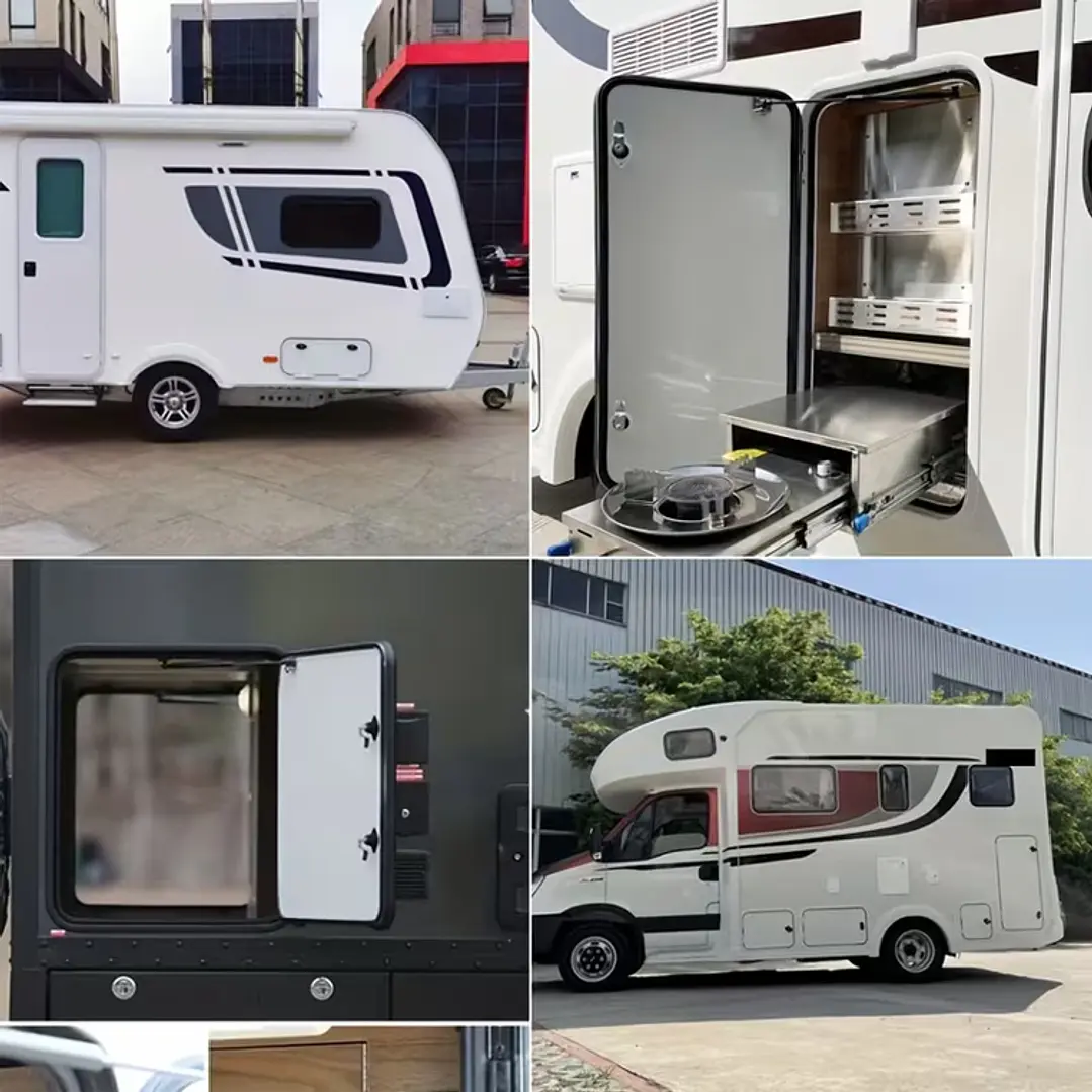 Puerta de bodega 800x500 mm para casa rodante y motorhome 6