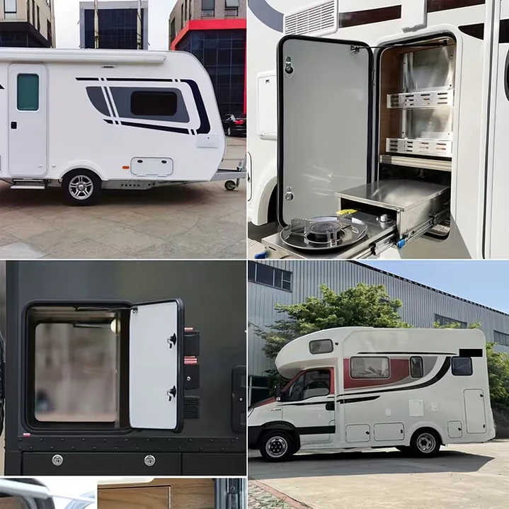 Puerta de bodega 800x500 mm para casa rodante y motorhome 6