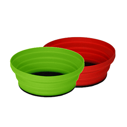 Set 2  Bowl Lucuma Rojo/Verde