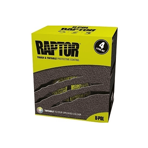 PINTURA RAPTOR KIT DE 4 LITROS TINTEABLE