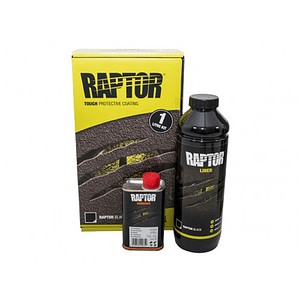 PINTURA RAPTOR DE 1 LT NEGRO