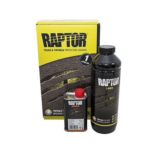 PINTURA RAPTOR DE 1 LT TINTABLE