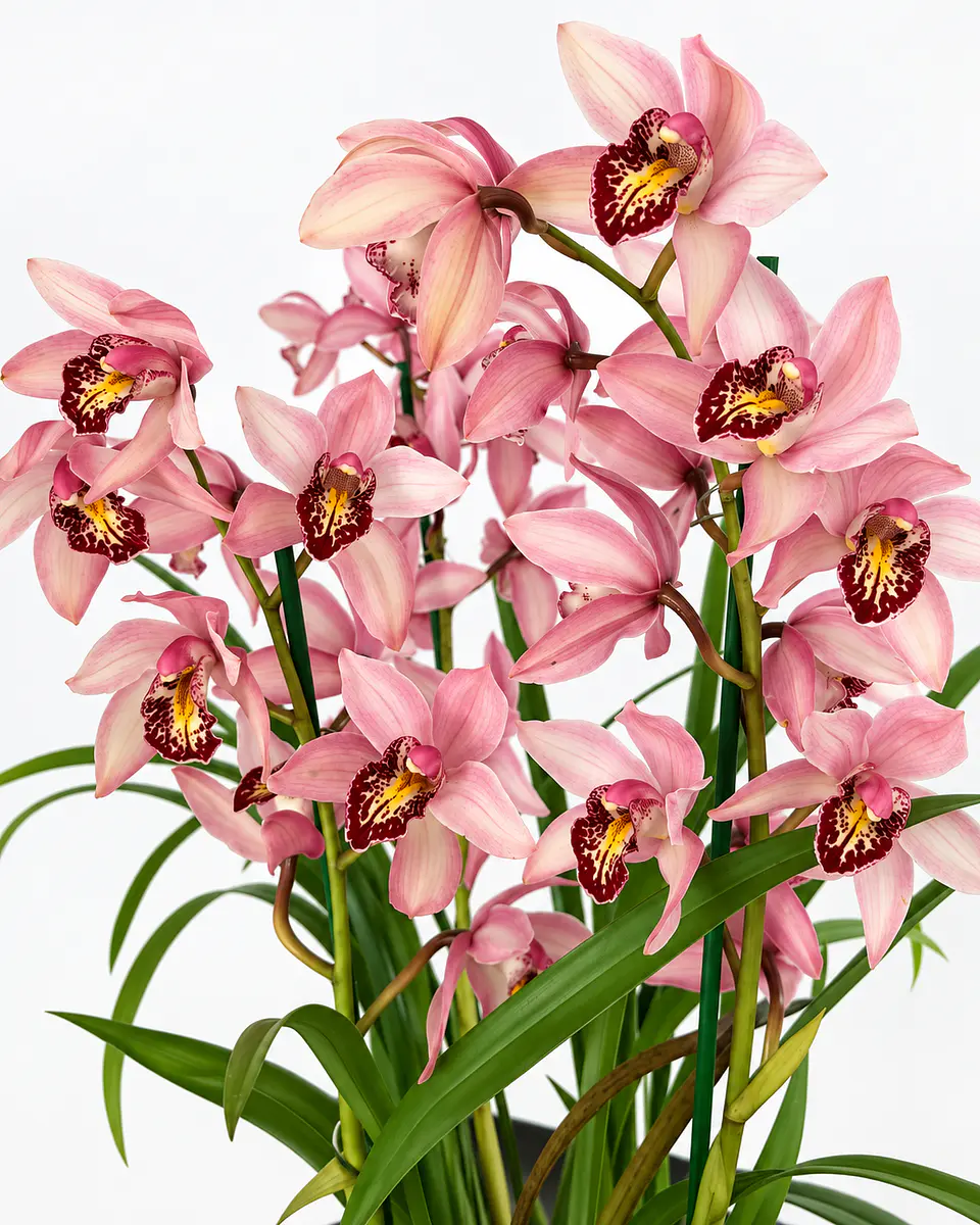  Orquídea Cymbidium Rosa – 2 a 3 Hastes  2