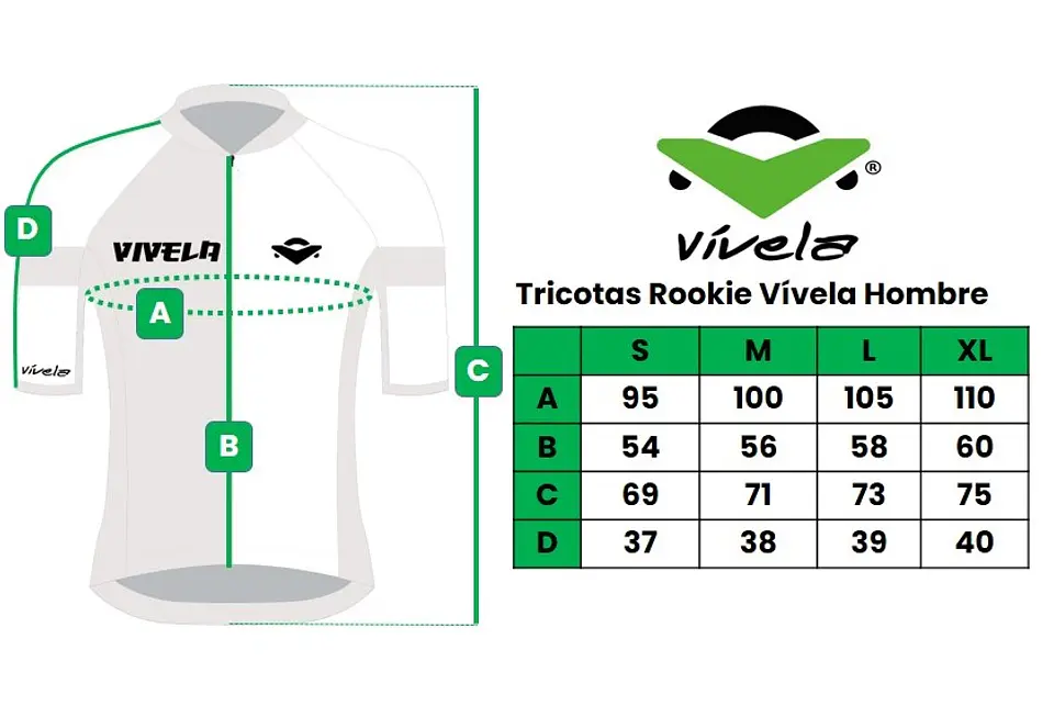 Tricota Rookie Vívela blanco 11