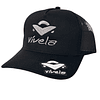 Gorro Jockey Vívela Trucker Premium Negro  1