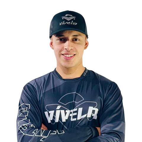 Gorro Jockey Vívela Trucker Premium Negro 